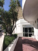 Entrada de la propiedad