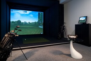 Indoor golf driving range - Hotel Stekl (Hluboka nad Vltavou)