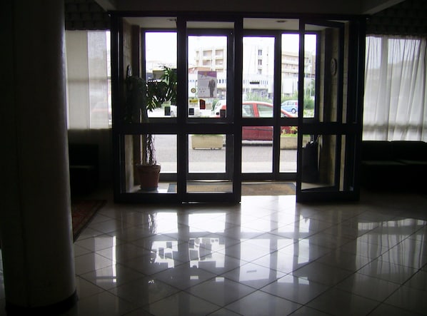 Interior entrance