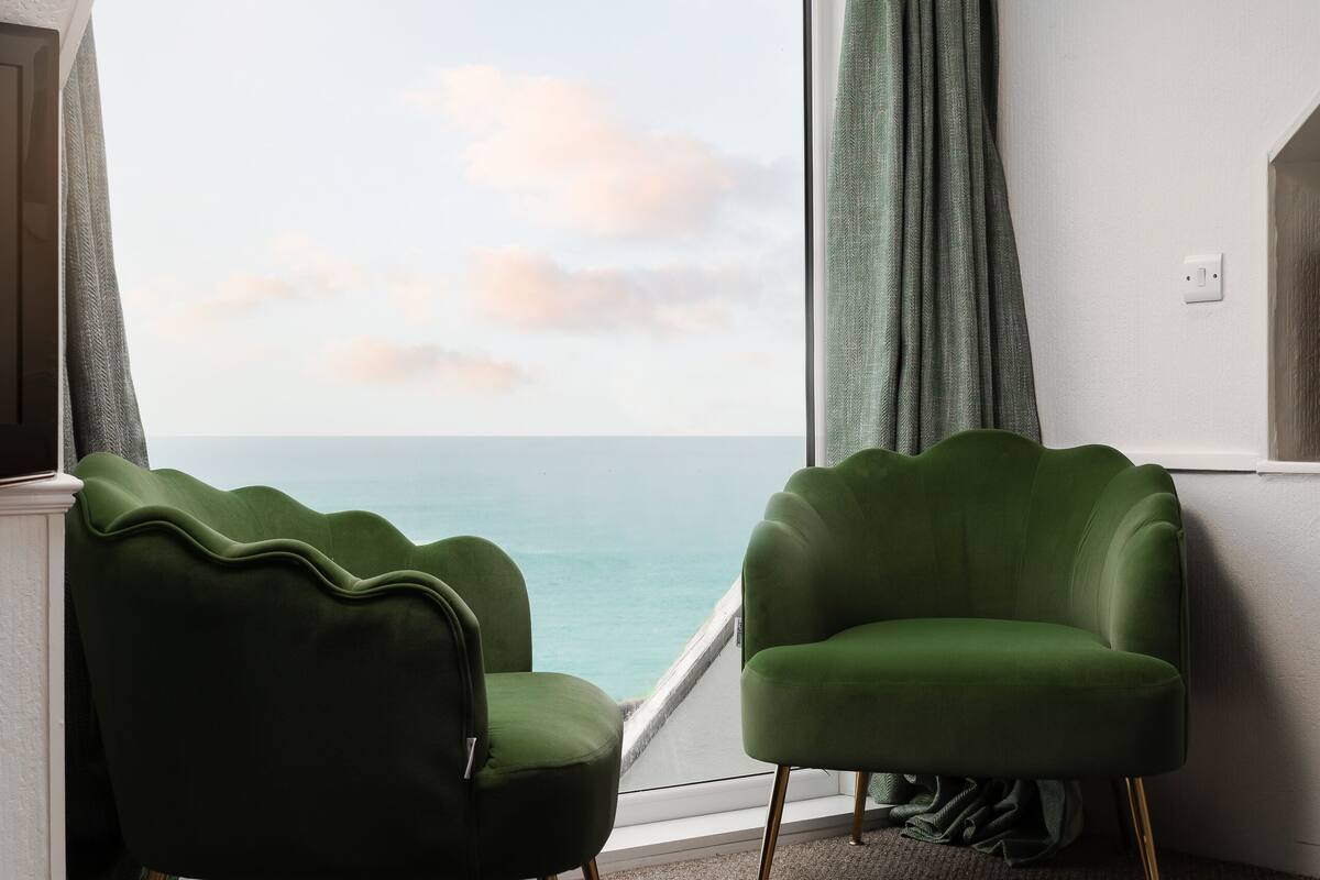 superior double room, sea view | view from room