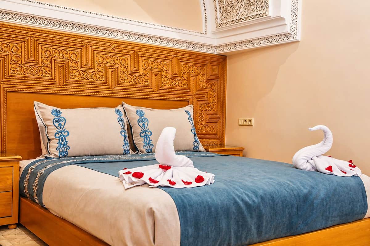 Royal Double Room | Premium bedding, in-room safe, laptop workspace, blackout drapes