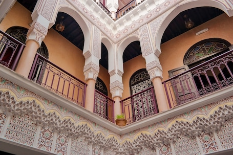 Interior detail. Riad Marraplace