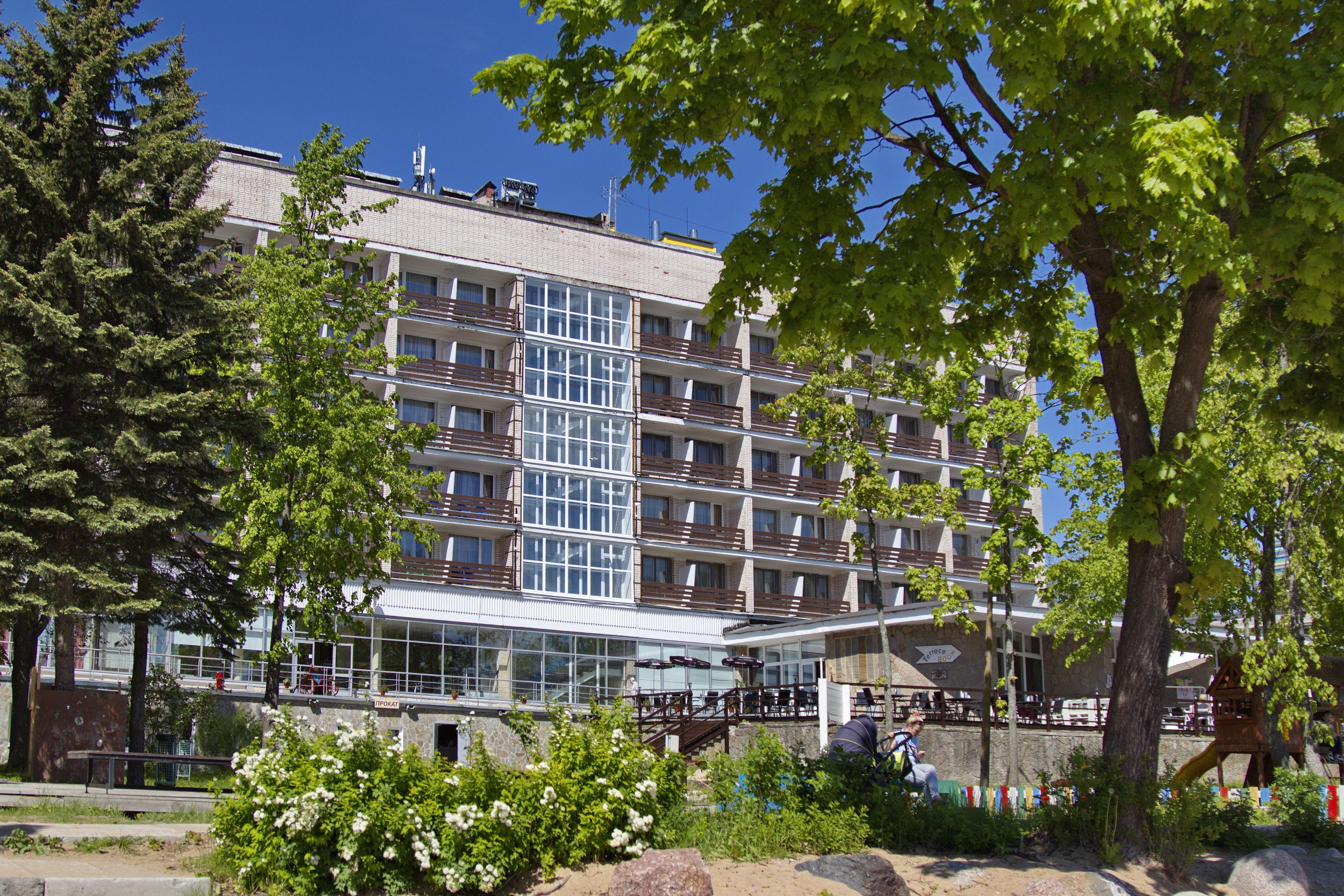 ด้านหน้าที่พัก