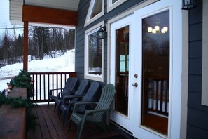 Cabin, 4 Bedrooms, Kitchen, Mountain View | Terrace/patio - Stoke Cabin by Revelstoke Vacations (Revelstoke)