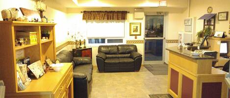 Sitzecke in der Lobby