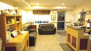 Lobby sitting area