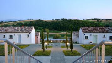 Façana frontal de l'allotjament