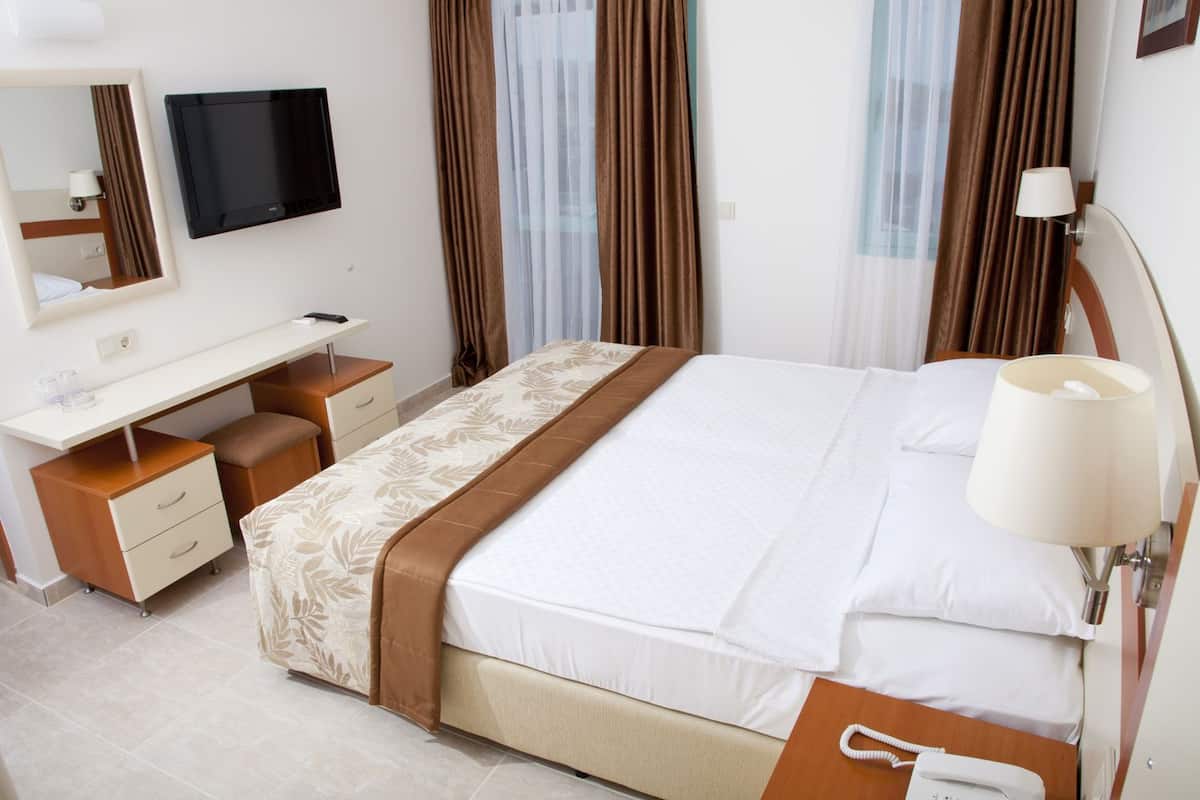 Minibar, in-room safe, desk, WiFi (free)