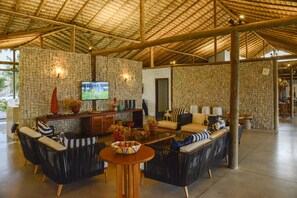 Sala de estar en el lobby