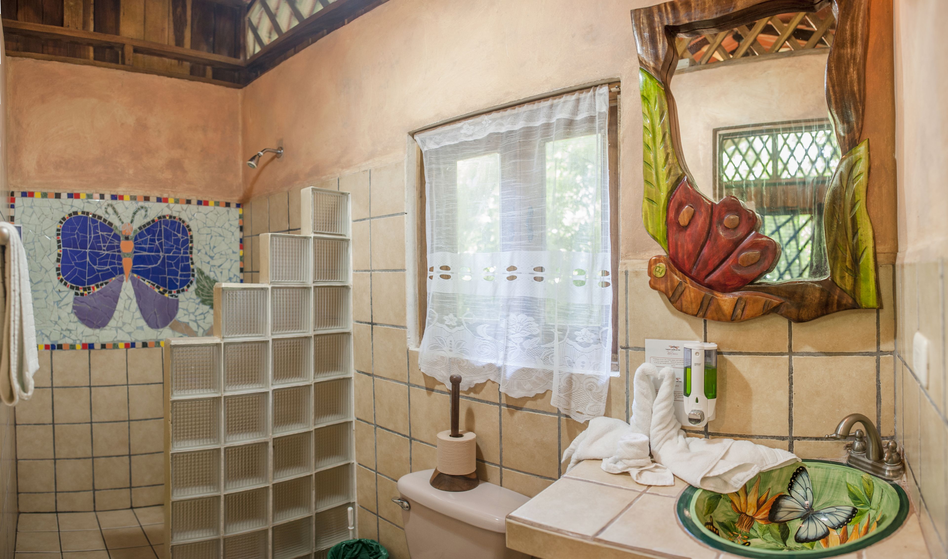 family bungalow, 2 bedrooms, balcony, garden area | bathroom | shower, free toiletries, towels, soap