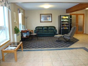 Lobby sitting area
