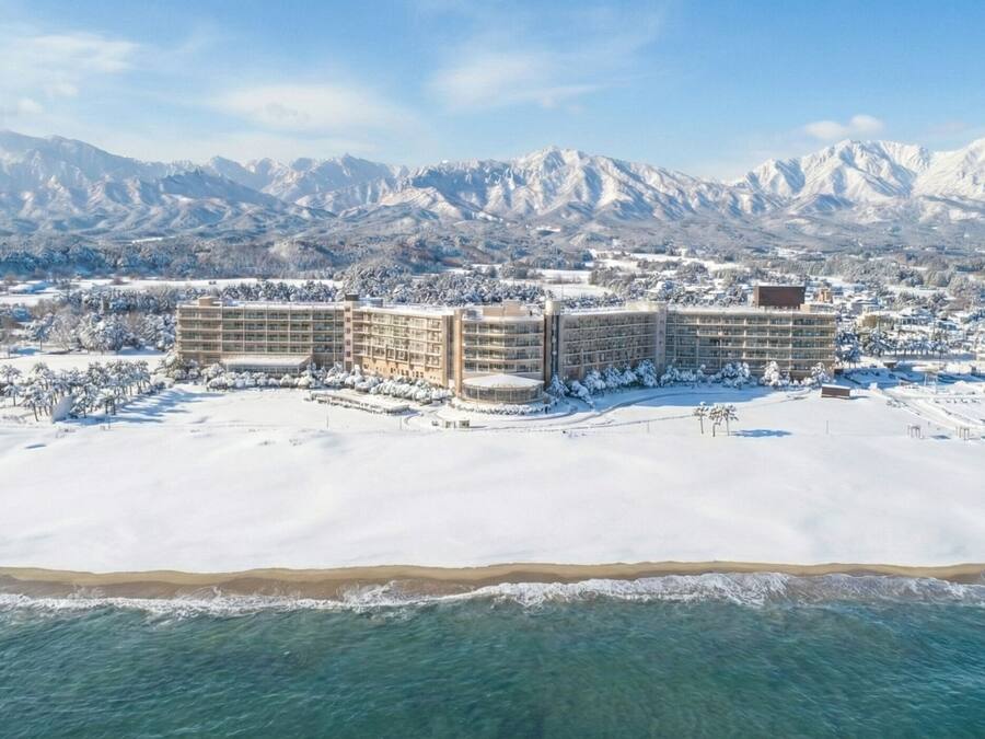 Façade de l’hébergement