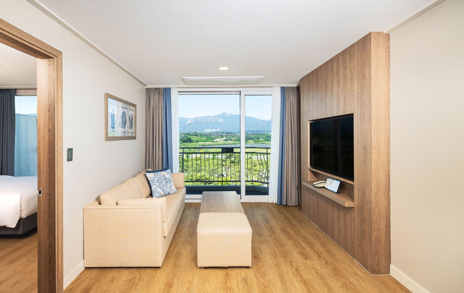 Área de sala de estar | Televisión LED 