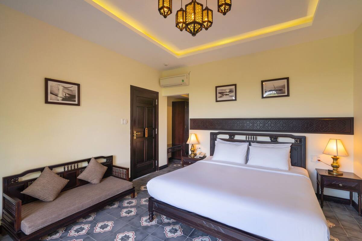 Deluxe Double or Twin Room, Pool View | Premium bedding, pillow-top beds, minibar, in-room safe