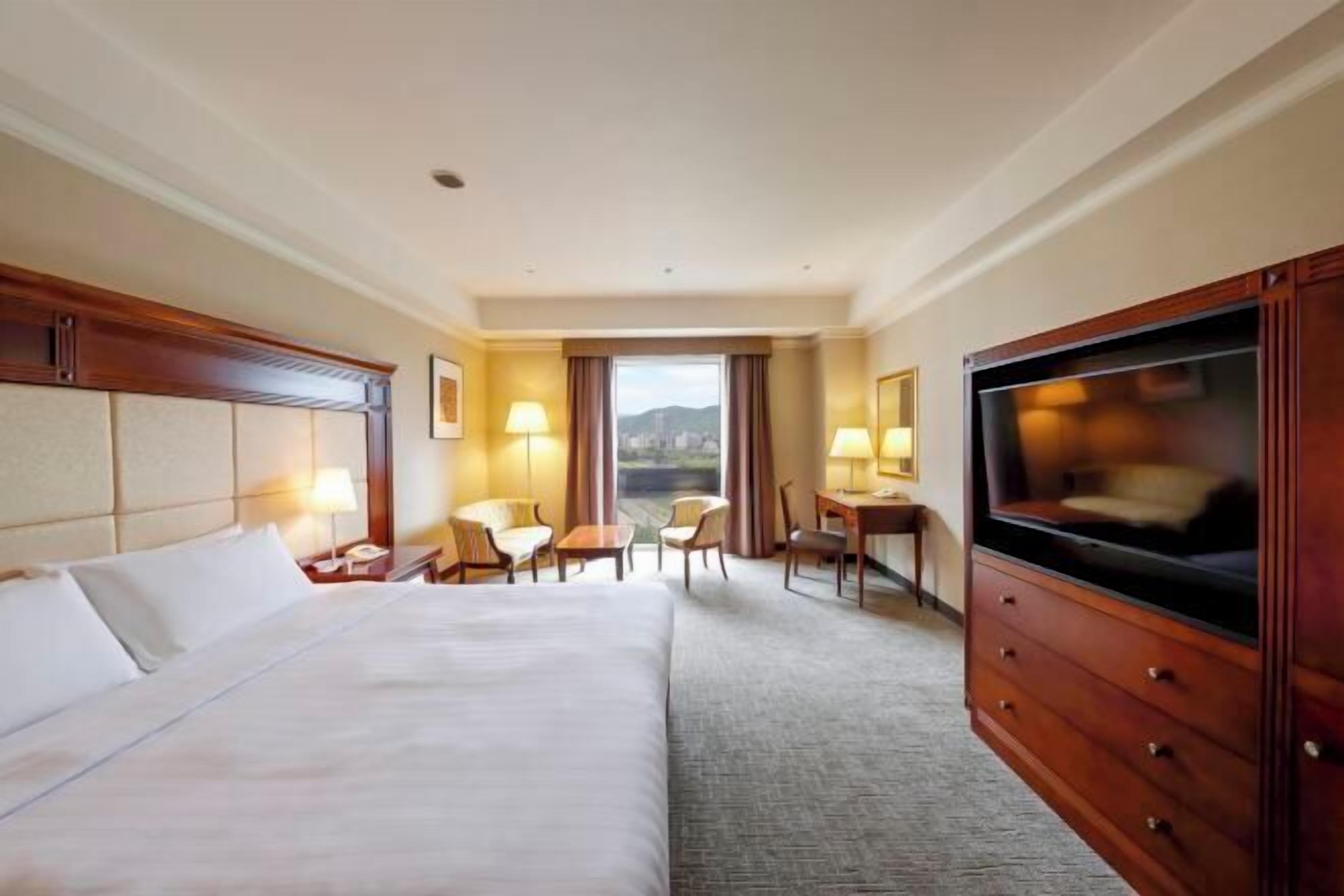 In-room safe, desk, blackout drapes, iron/ironing board