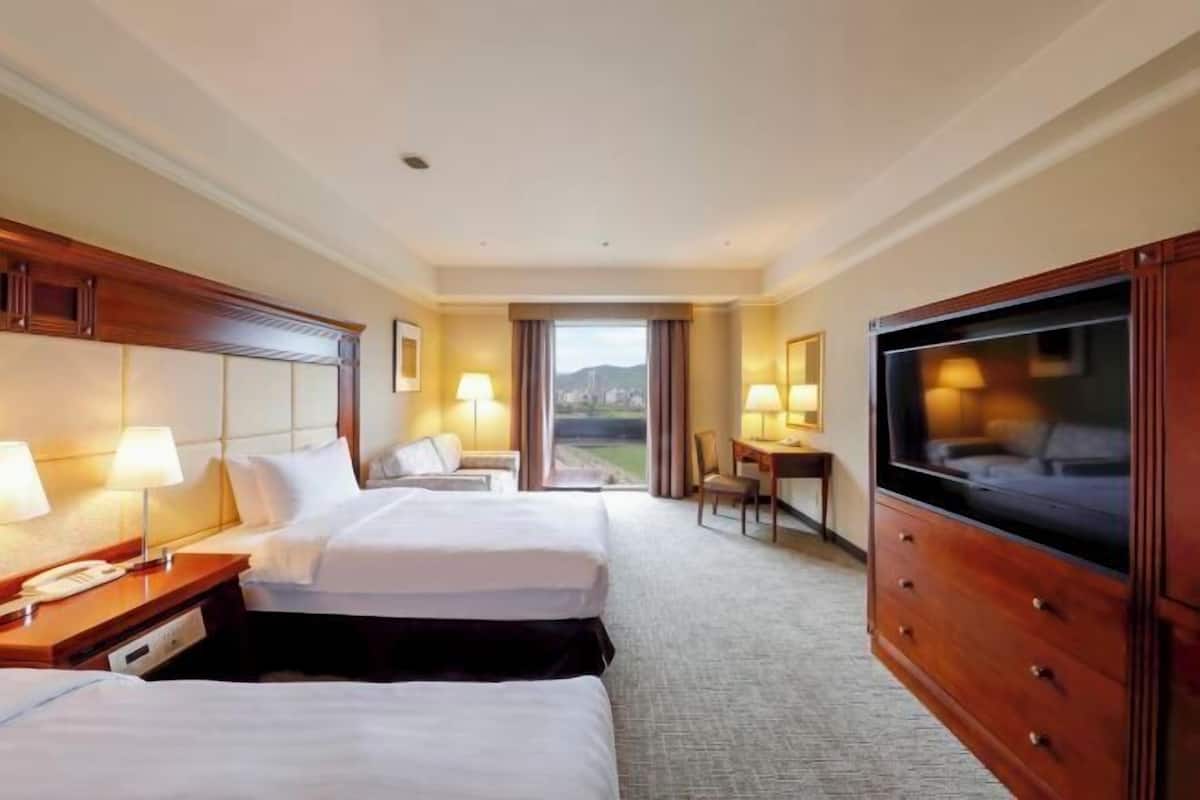 In-room safe, desk, blackout drapes, iron/ironing board