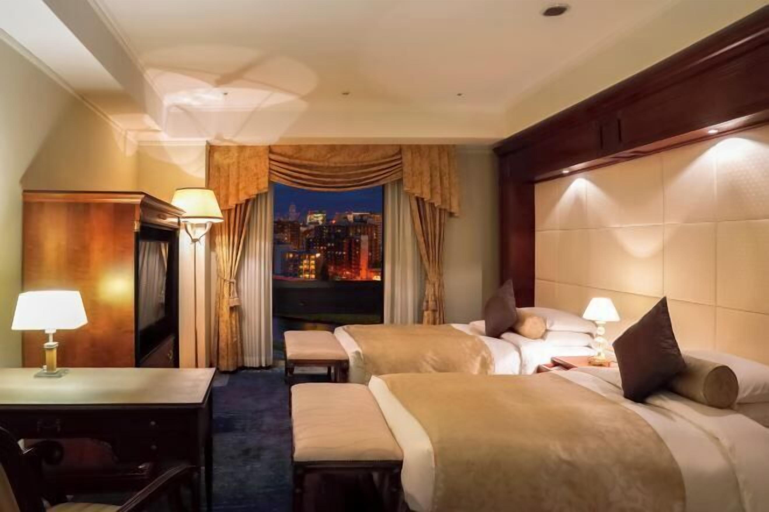 In-room safe, desk, blackout drapes, iron/ironing board