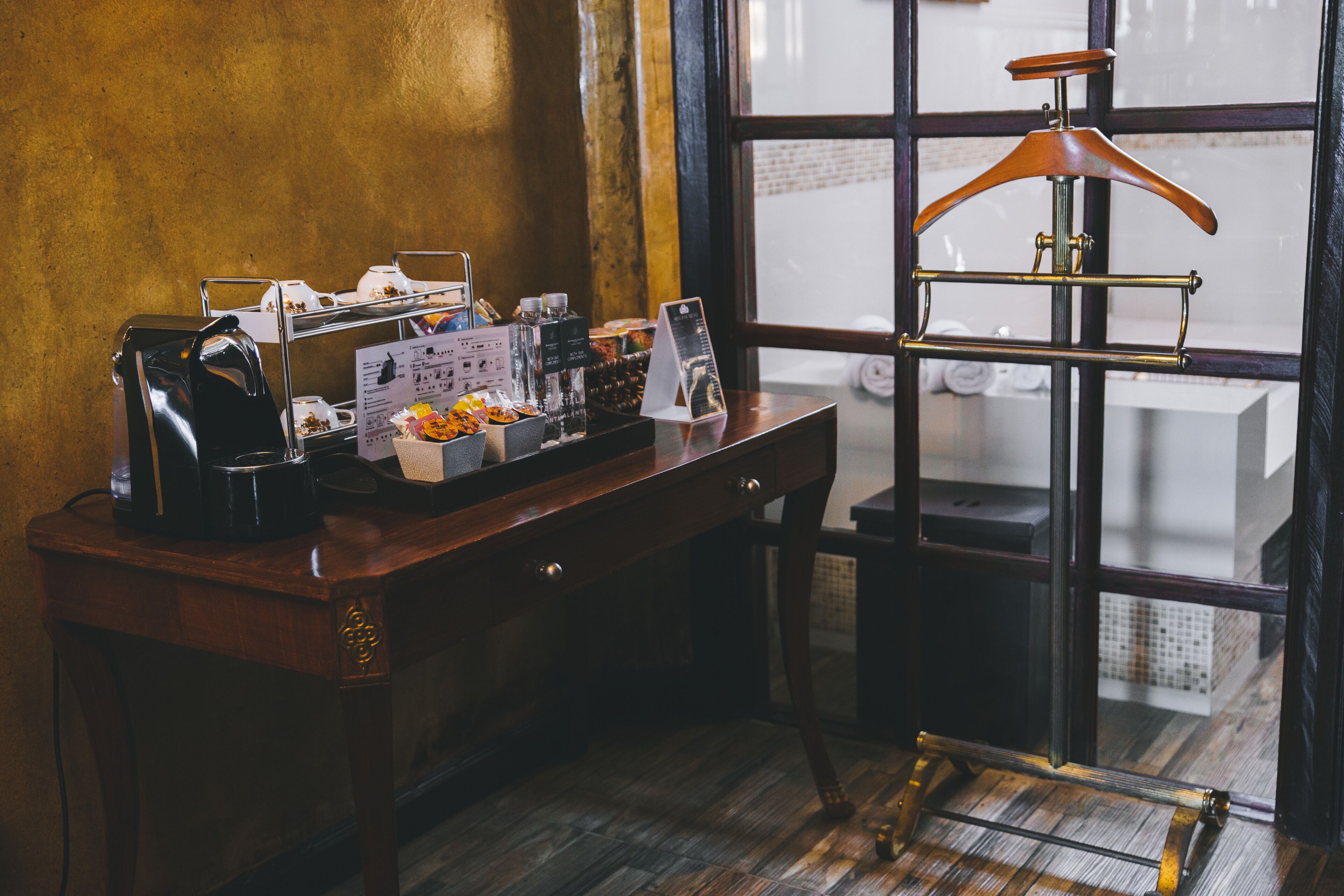 family suite pool villa | coffee and/or coffee maker