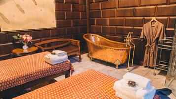 Body treatments, aromatherapy, Thai massages, body scrubs, facials