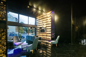 Sitteområde i lobbyen