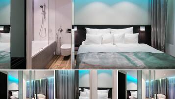 Design Double Room (with Whirlpool) | Premium bedding, minibar, in-room safe, desk