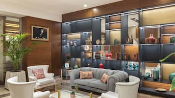 Sala de estar en el lobby