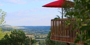 Terrace/patio - Le Domaine des Prés Verts & Spa Vinésime (Jouey)