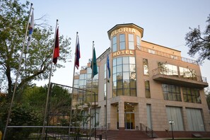 Fachada de la propiedad