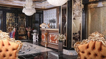 Sala de estar en el lobby