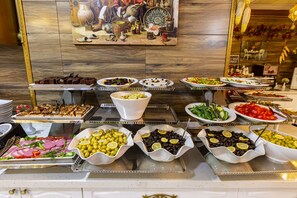 Frokostbuffé er inkludert hver dag