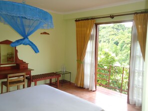 Standard Double Room, 1 Double or 2 Single Beds | View from room