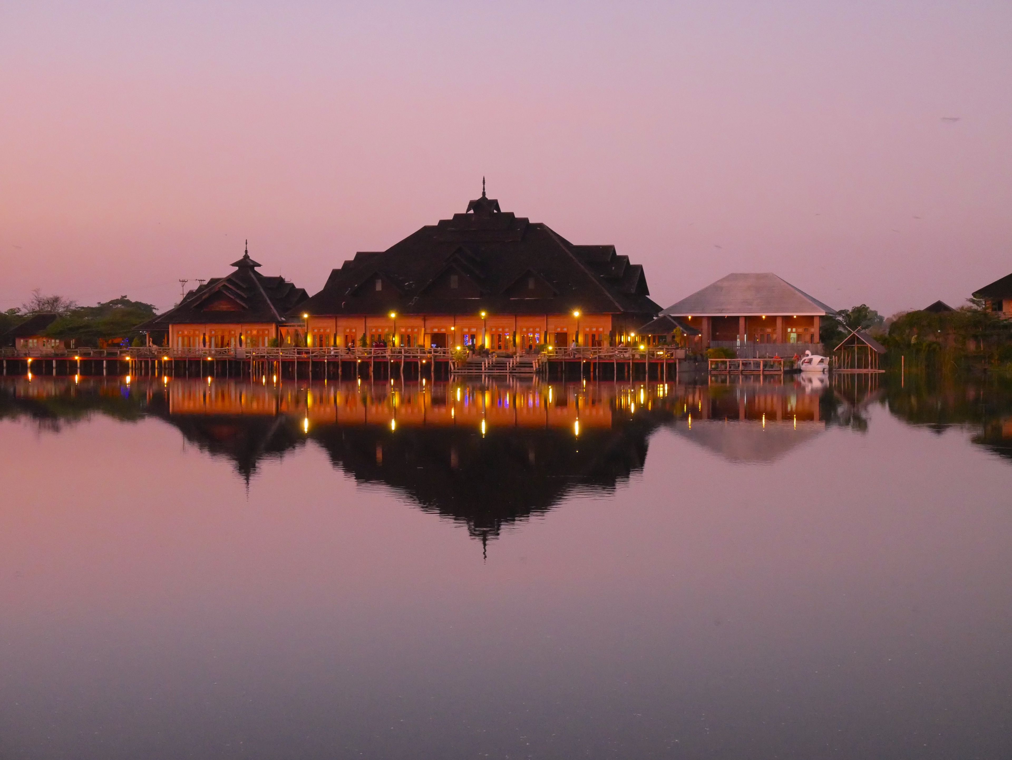 front of property – evening/night