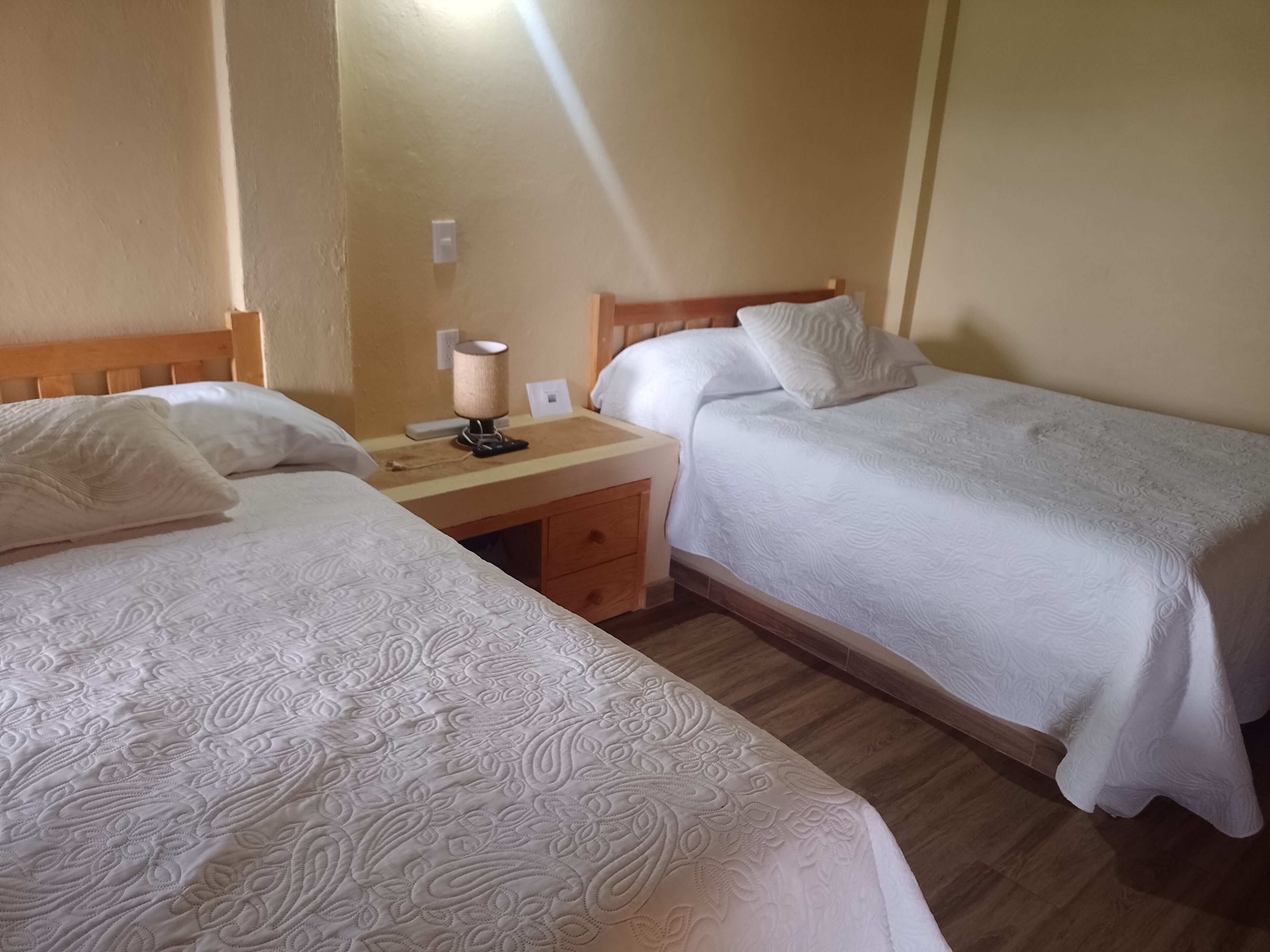 Free WiFi, bed sheets