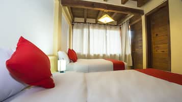 Free WiFi, bed sheets