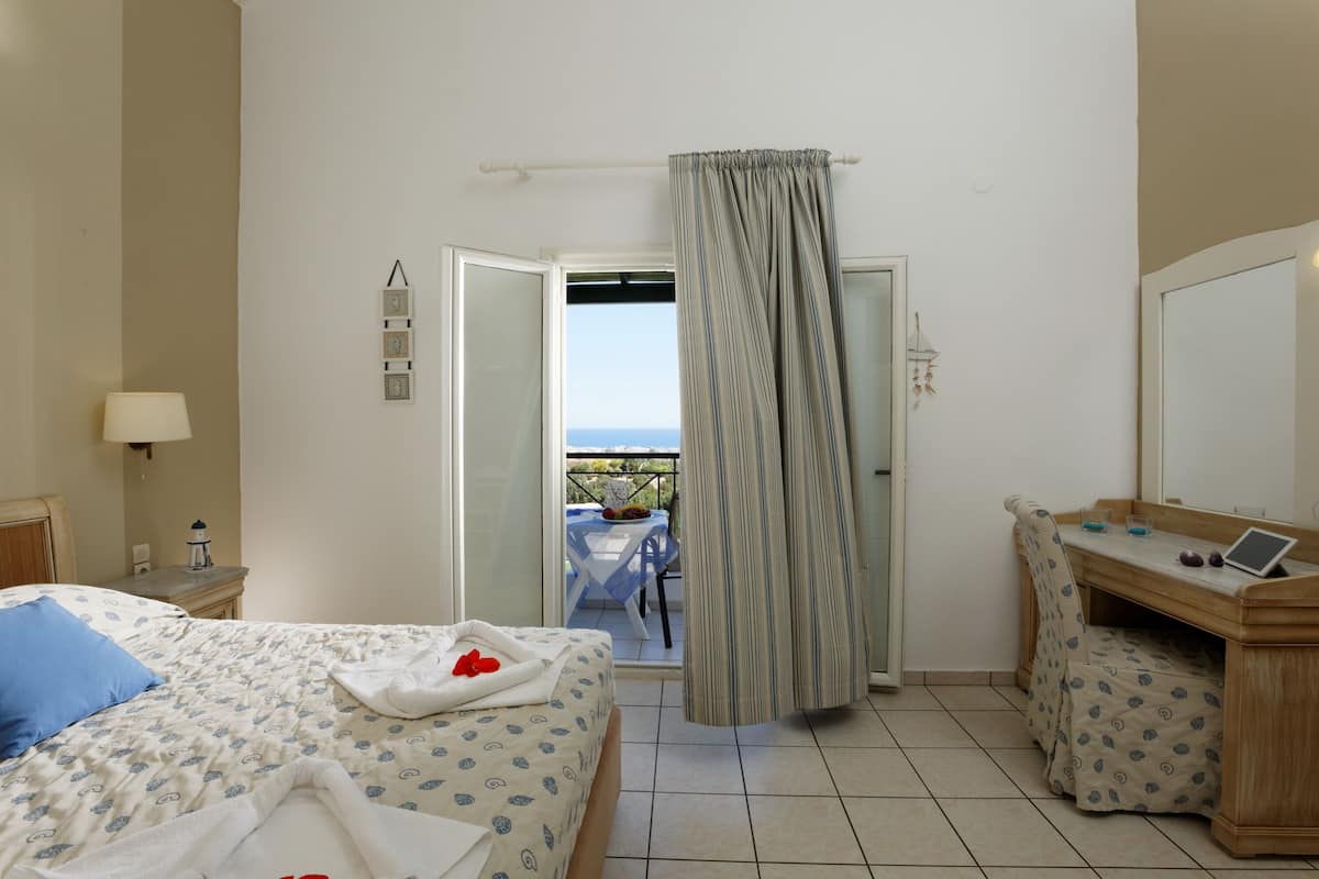 Alloggio Deluxe su due livelli, vista mare | Vista dalla camera