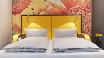 Schreibtisch, schallisolierte Zimmer, kostenloses WLAN, BettwÀsche