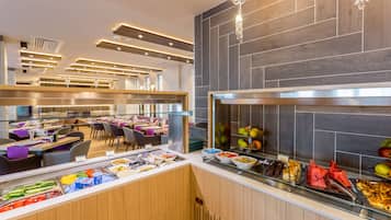 Daily buffet breakfast (EUR 8 per person)