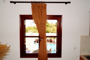 Studio | Vue de la chambre