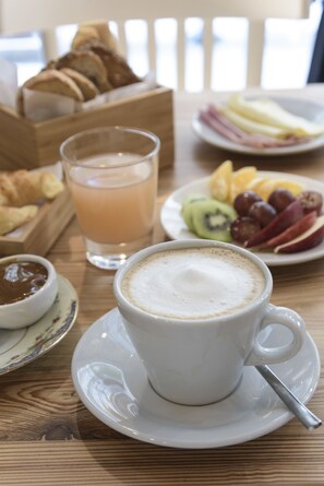 Kontinental frokost er inkludert hver dag