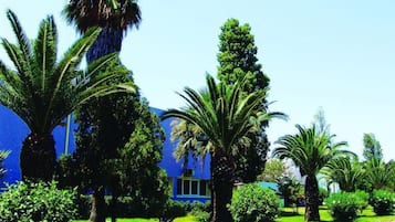 Blick von der Unterkunft