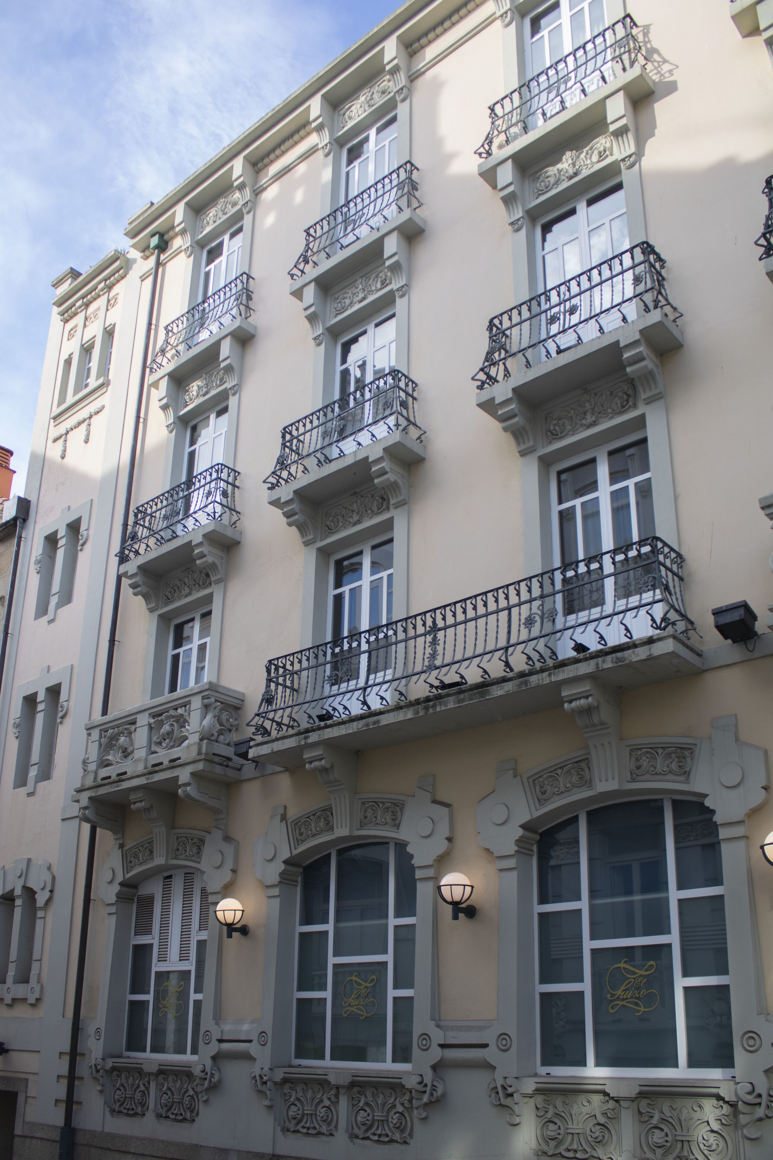 Voorkant van accommodatie