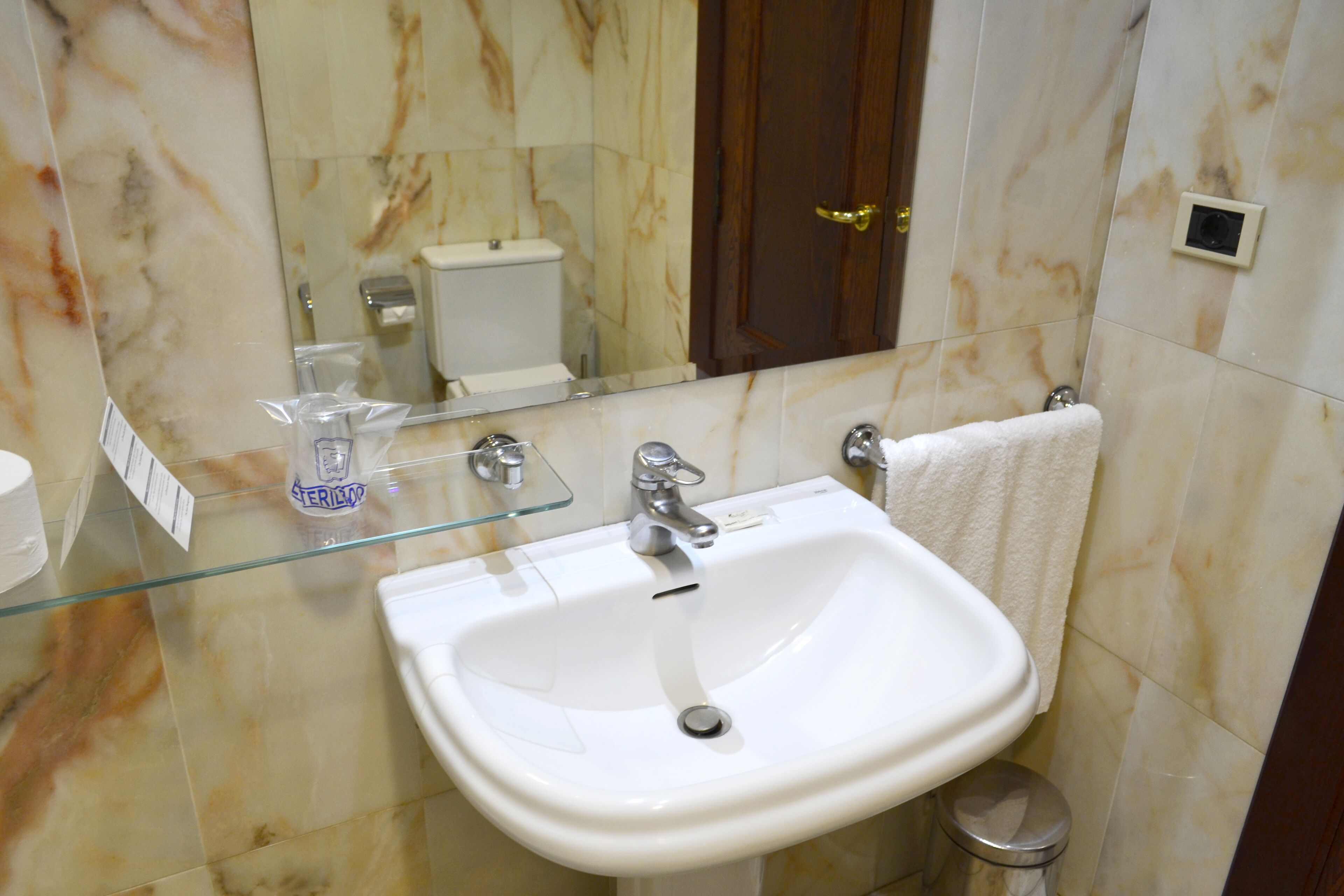 double or twin room | bathroom sink