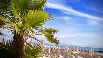 Vue depuis lâhĂ©bergement