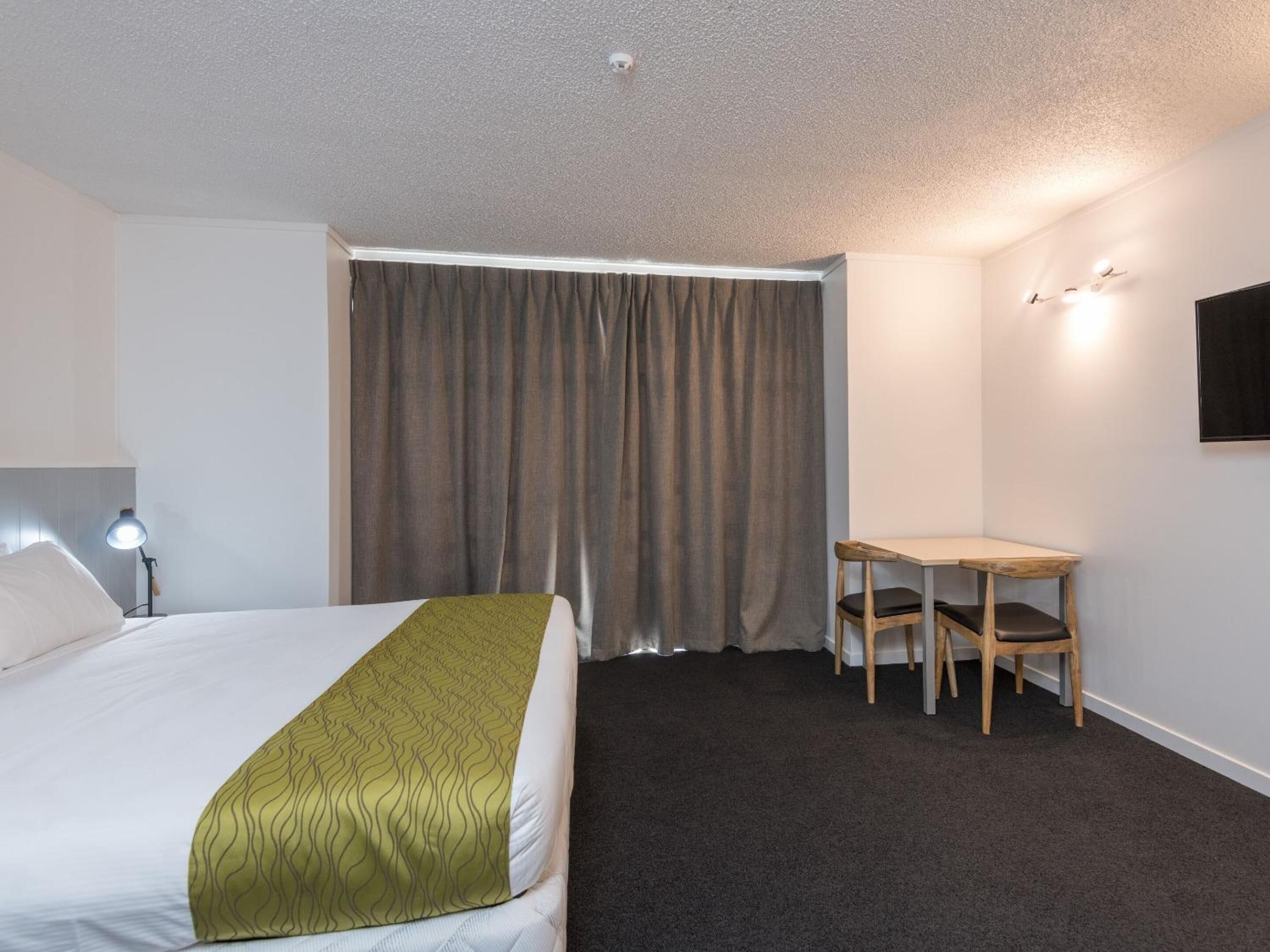 soundproofing, iron/ironing board, free wifi, bed sheets