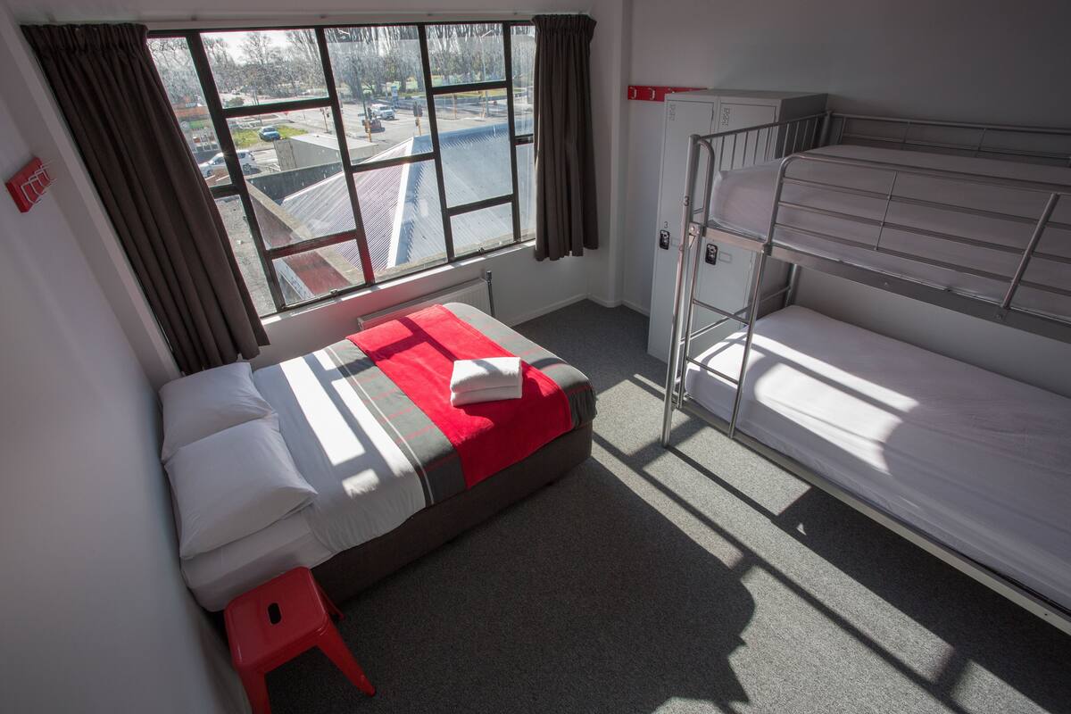 Family Room, Double & 2 Singles, Shared Bathroom  | Premium bedding, WiFi (free), bed sheets