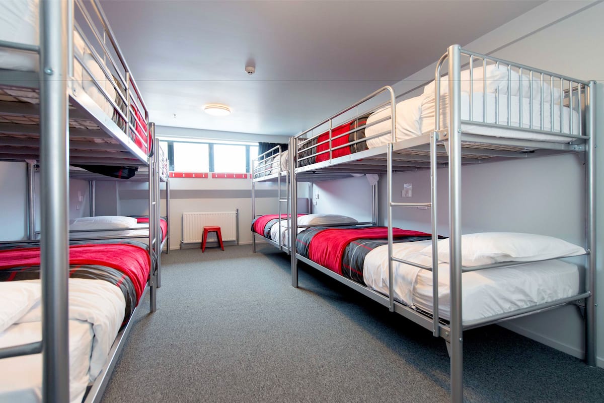 8 Bed M&F Dorm, Shared Bathroom (1 Single Bed) | Premium bedding, WiFi (free), bed sheets