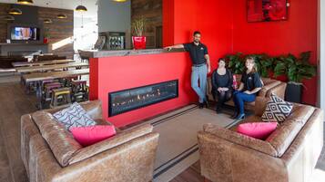 Sala de estar en el lobby