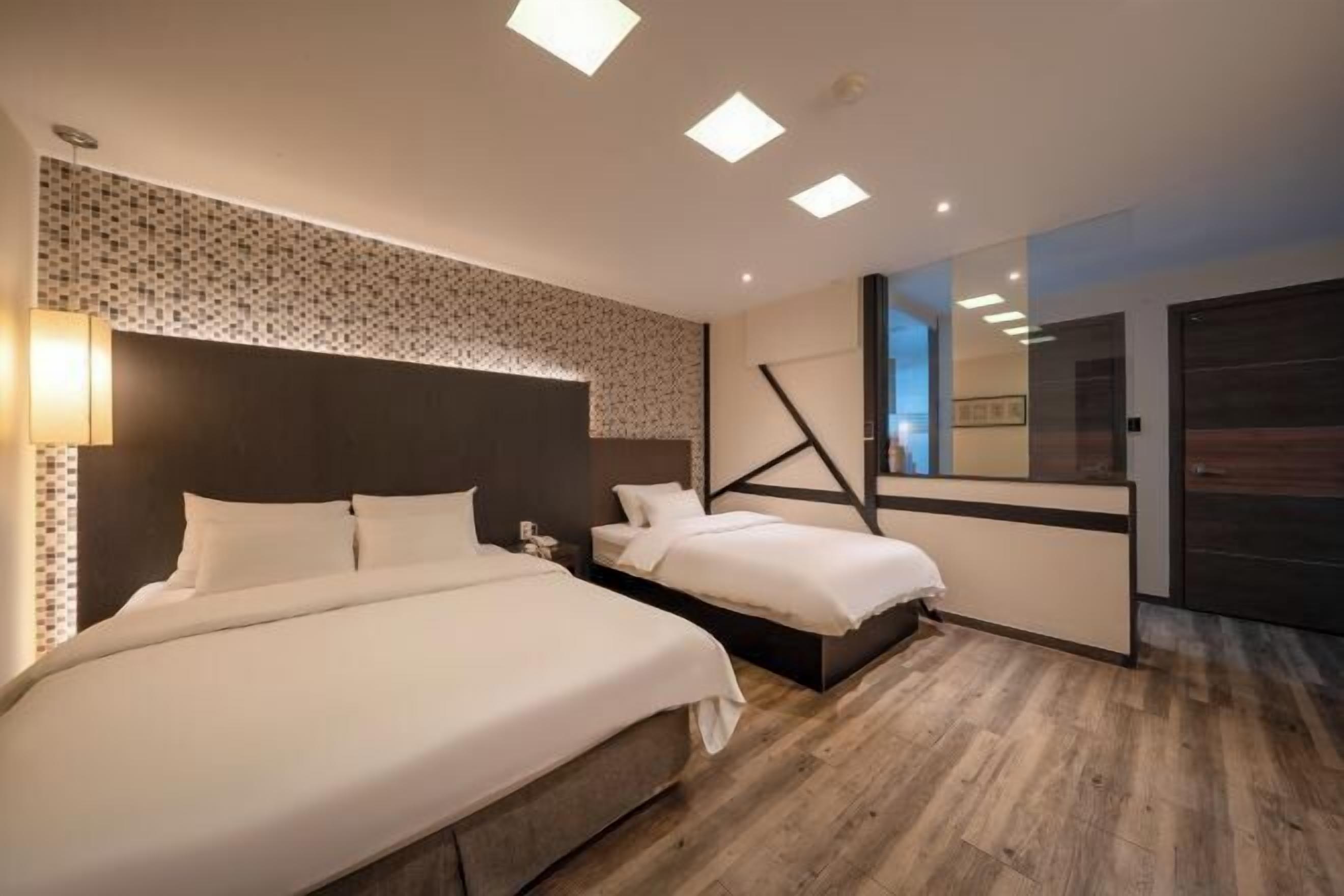 Individually decorated, desk, laptop workspace, free WiFi