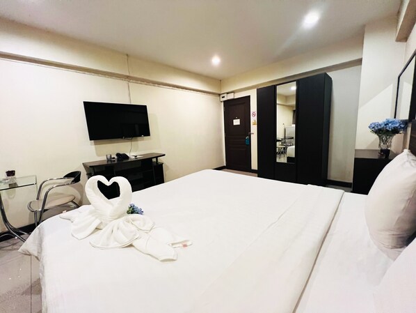 ห้องดีลักซ์, ระเบียง | โต๊ะทำงาน, Wi-Fi ฟรี