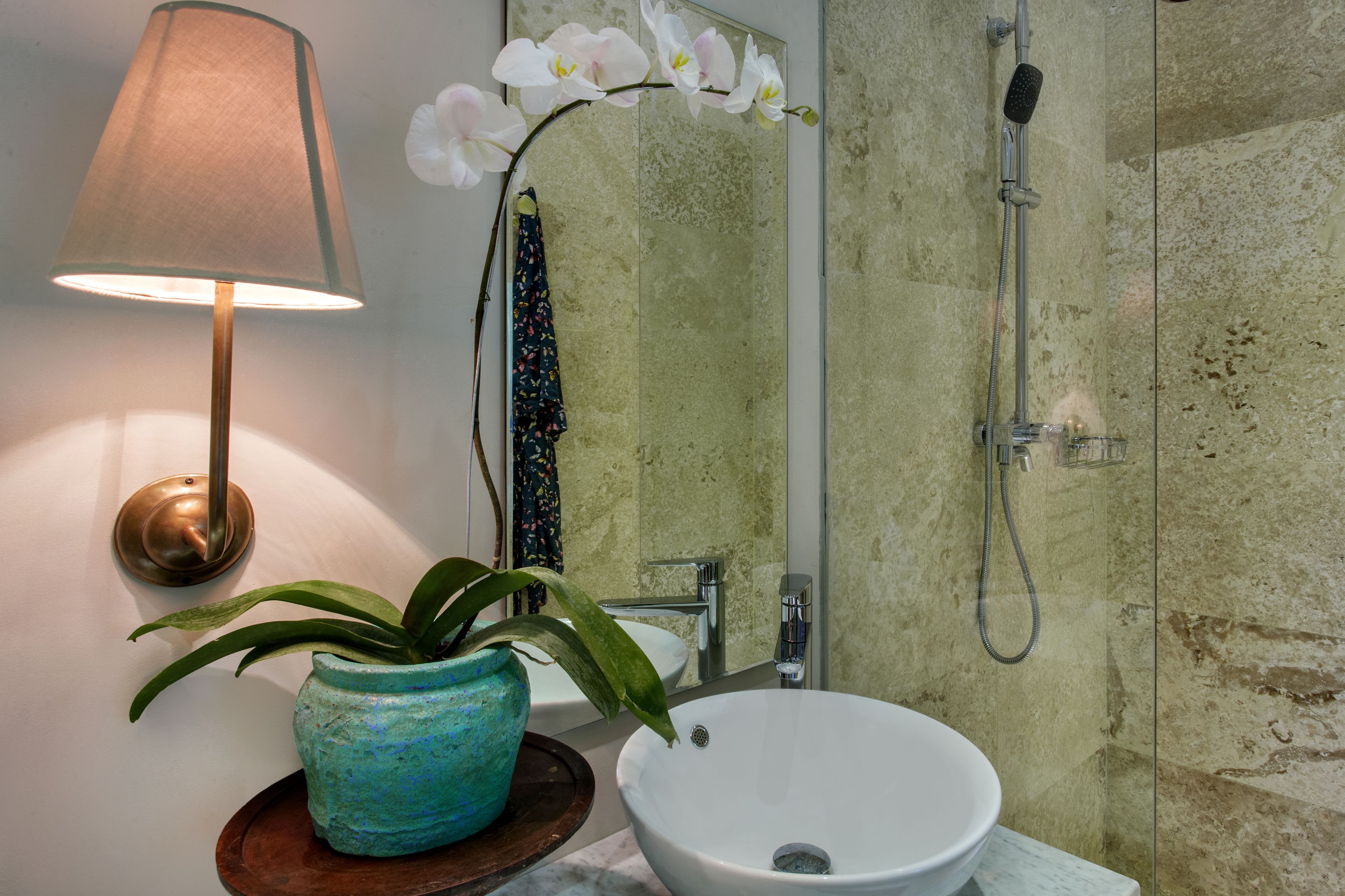 suite | bathroom | shower, free toiletries, hair dryer, dressing gowns
